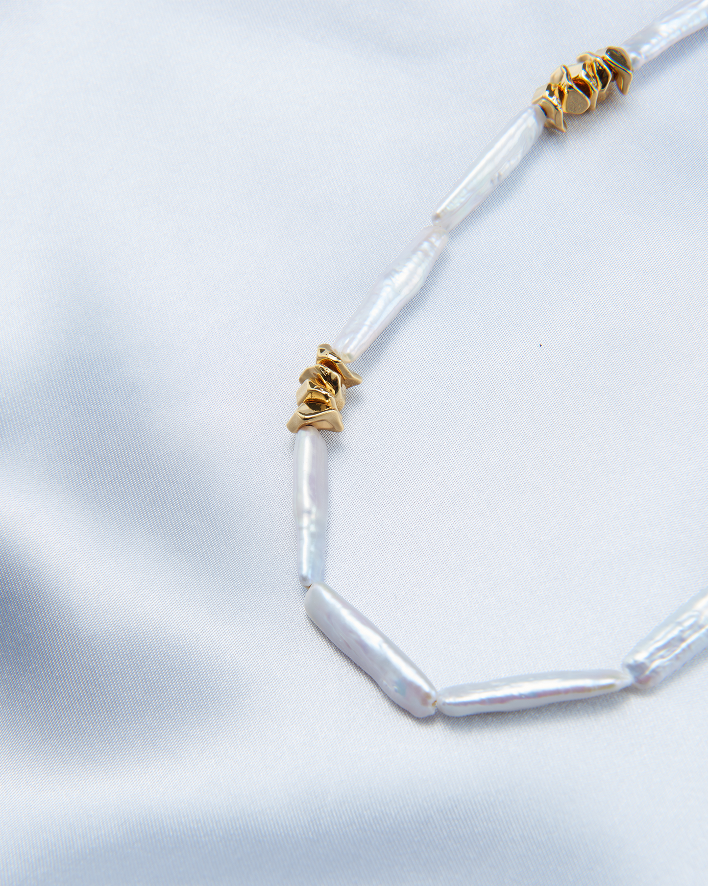 Baroque Metal Necklace