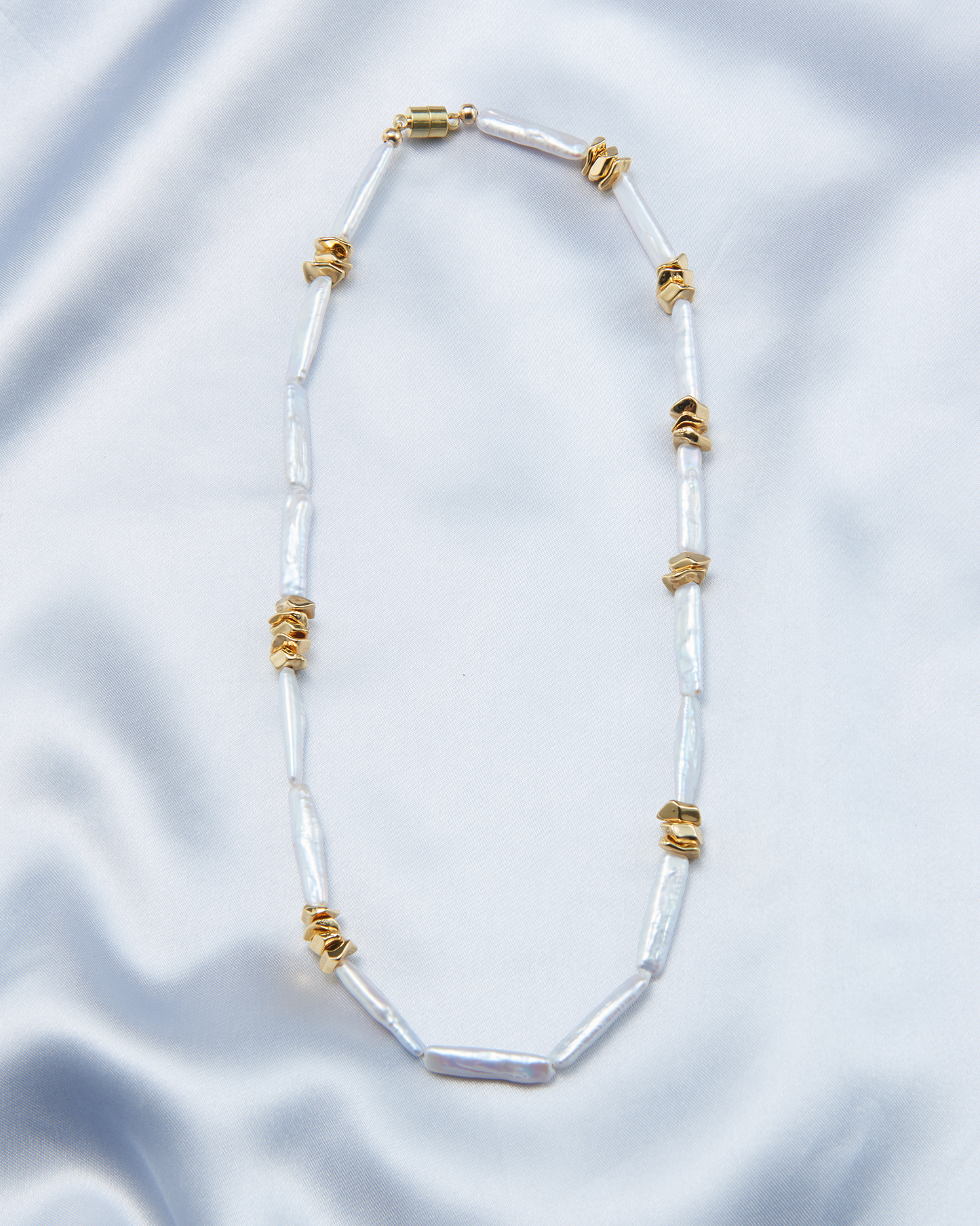 Baroque Metal Necklace