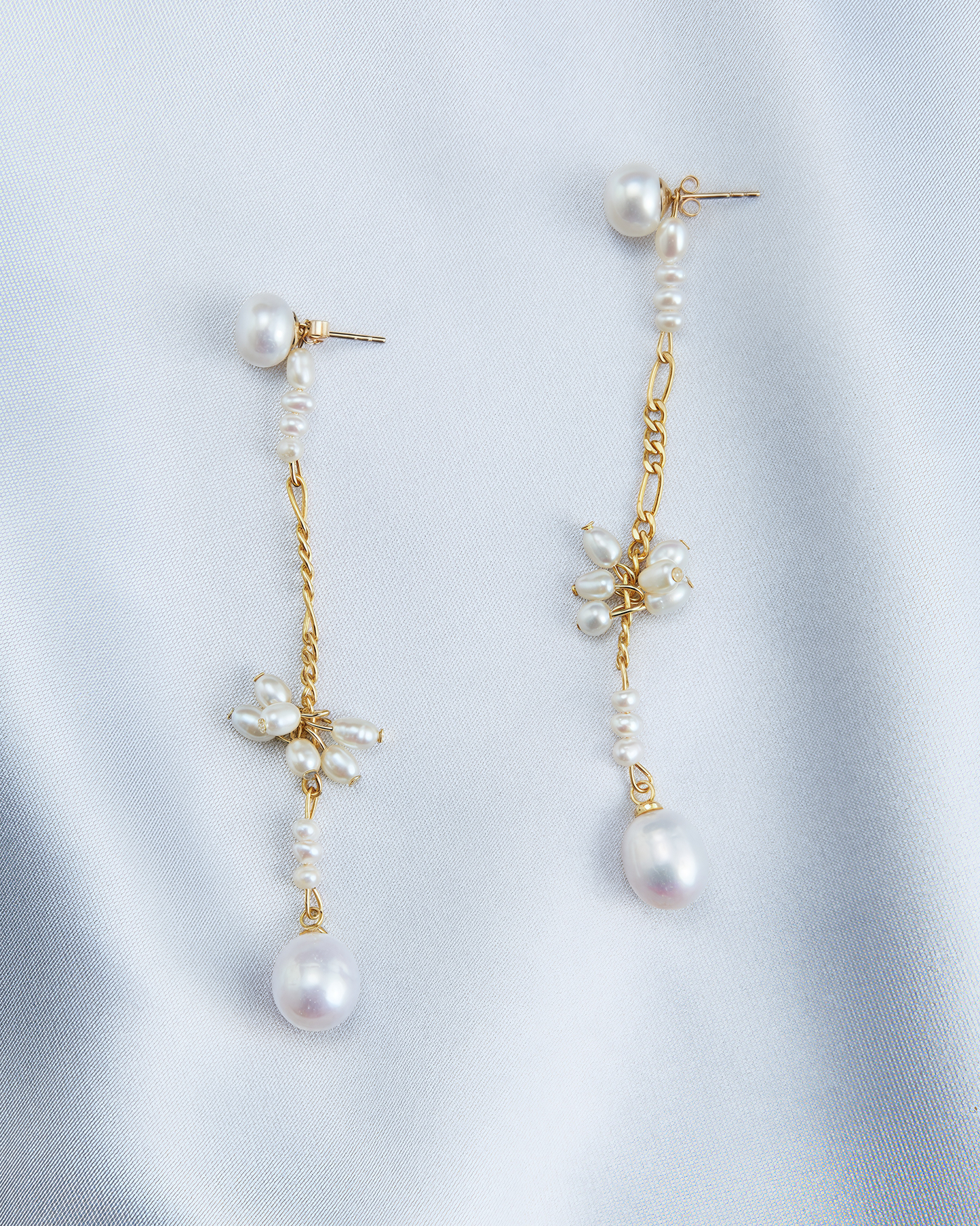 Pod Drops Long Earrings