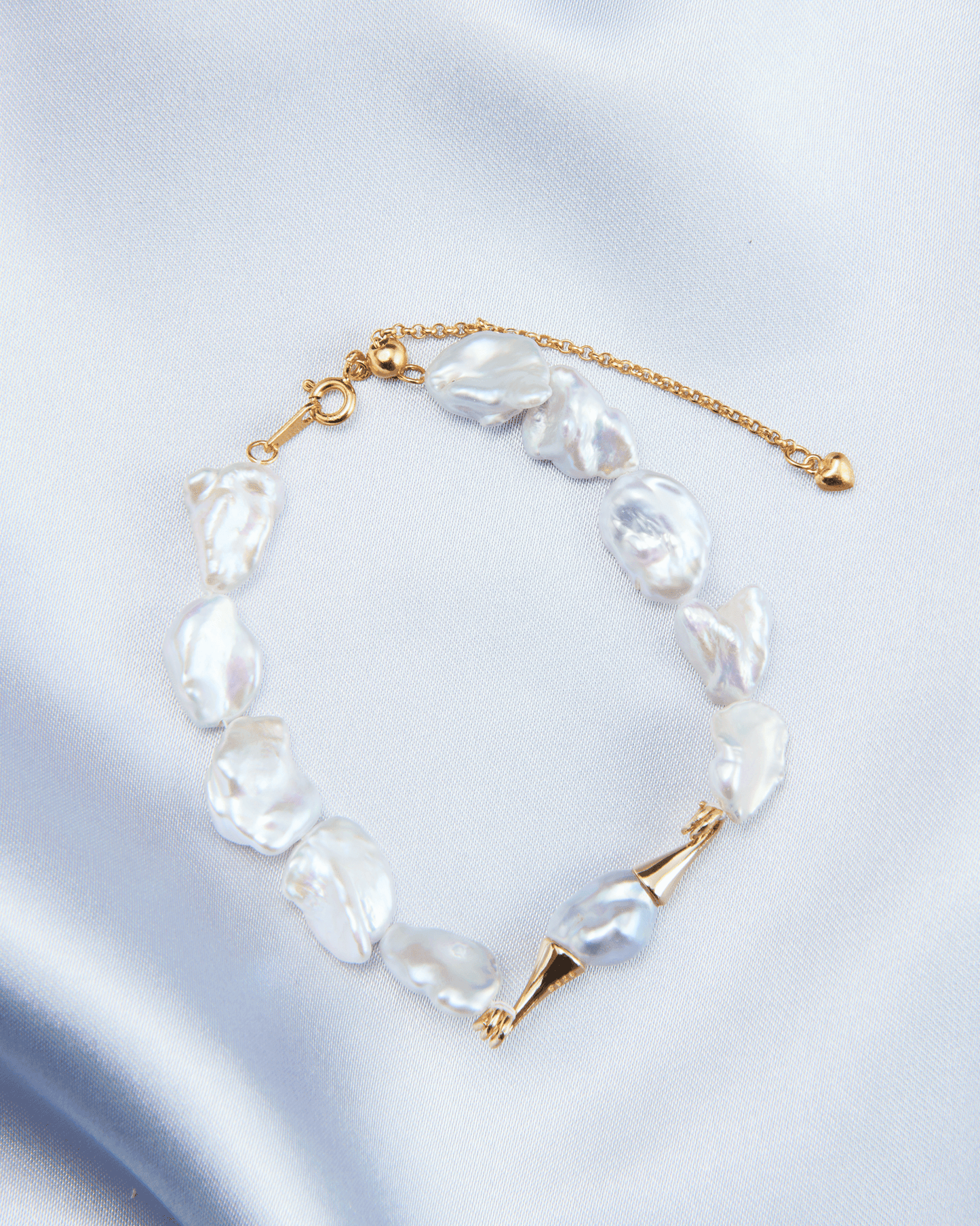 Double-ring Fine Pearl Bracelet™