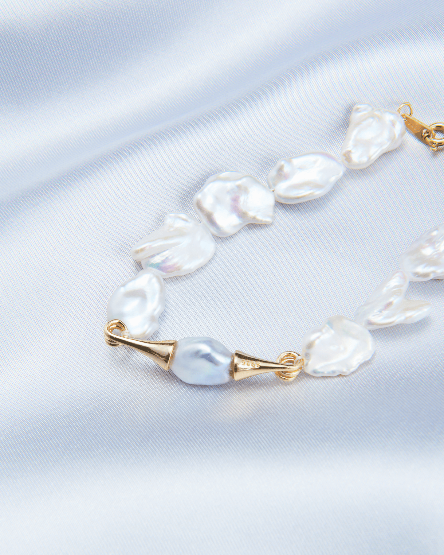 Double-ring Fine Pearl Bracelet™