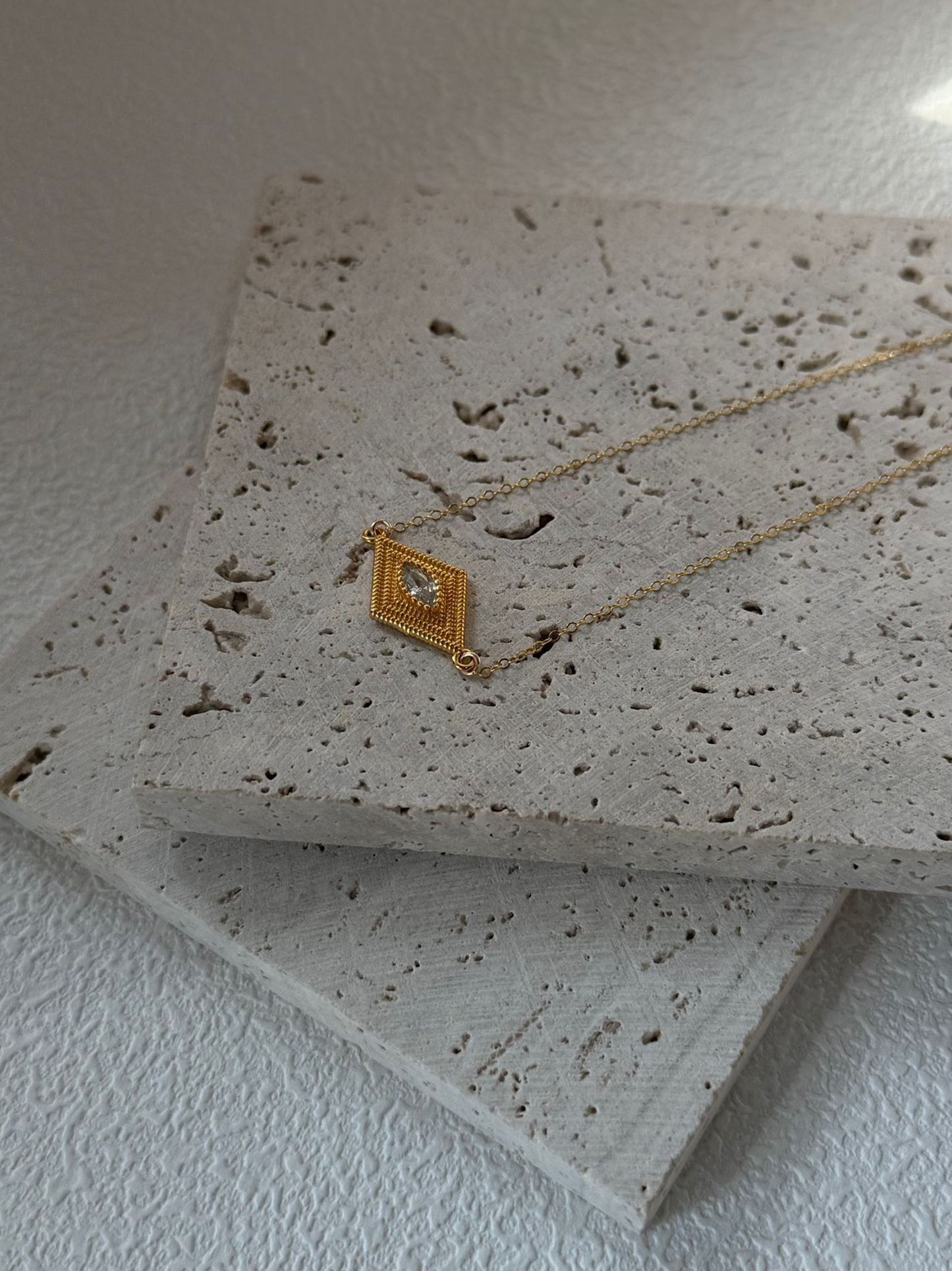 Greek Eye Necklace