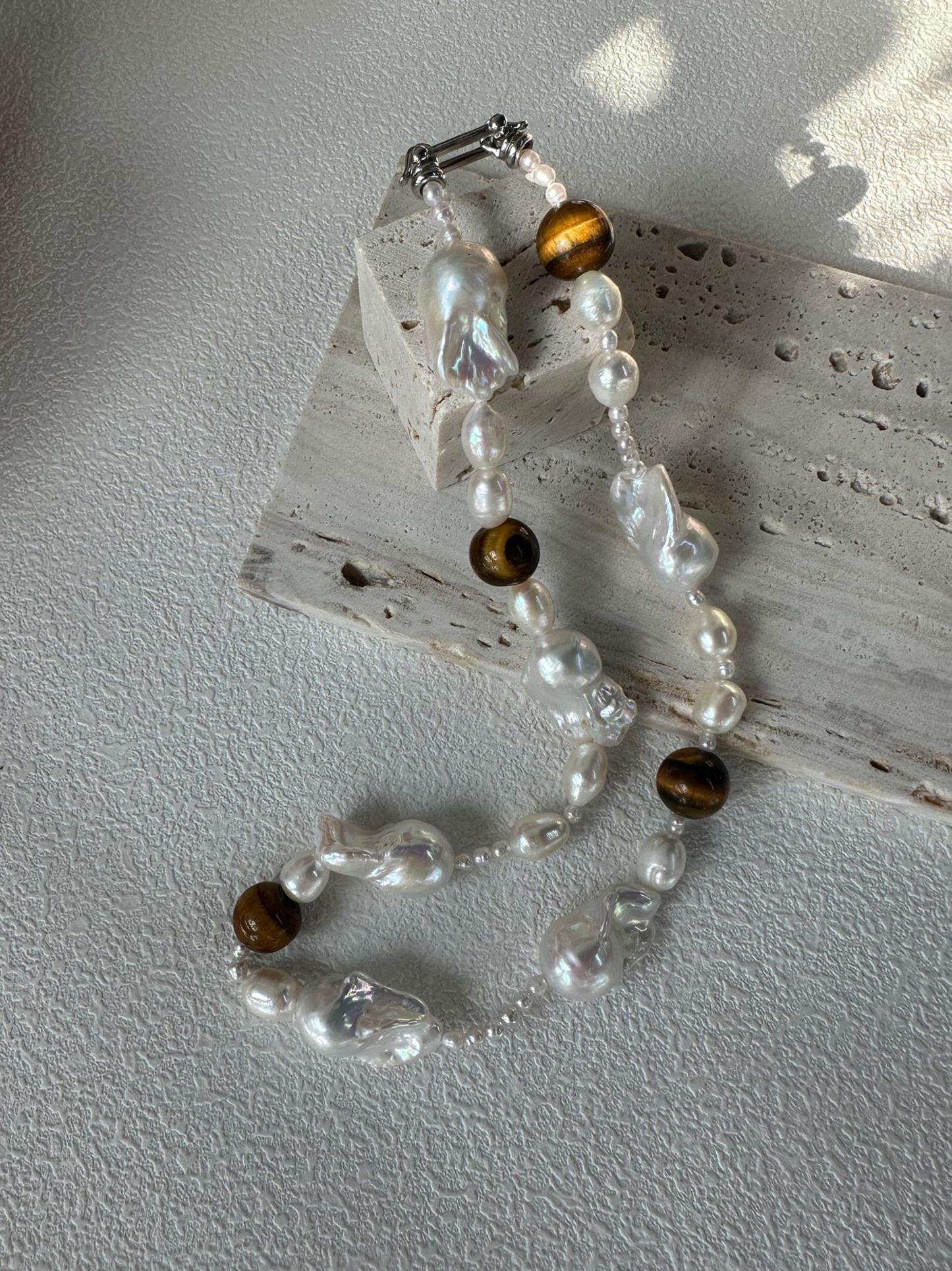 Amber Baroque Necklace