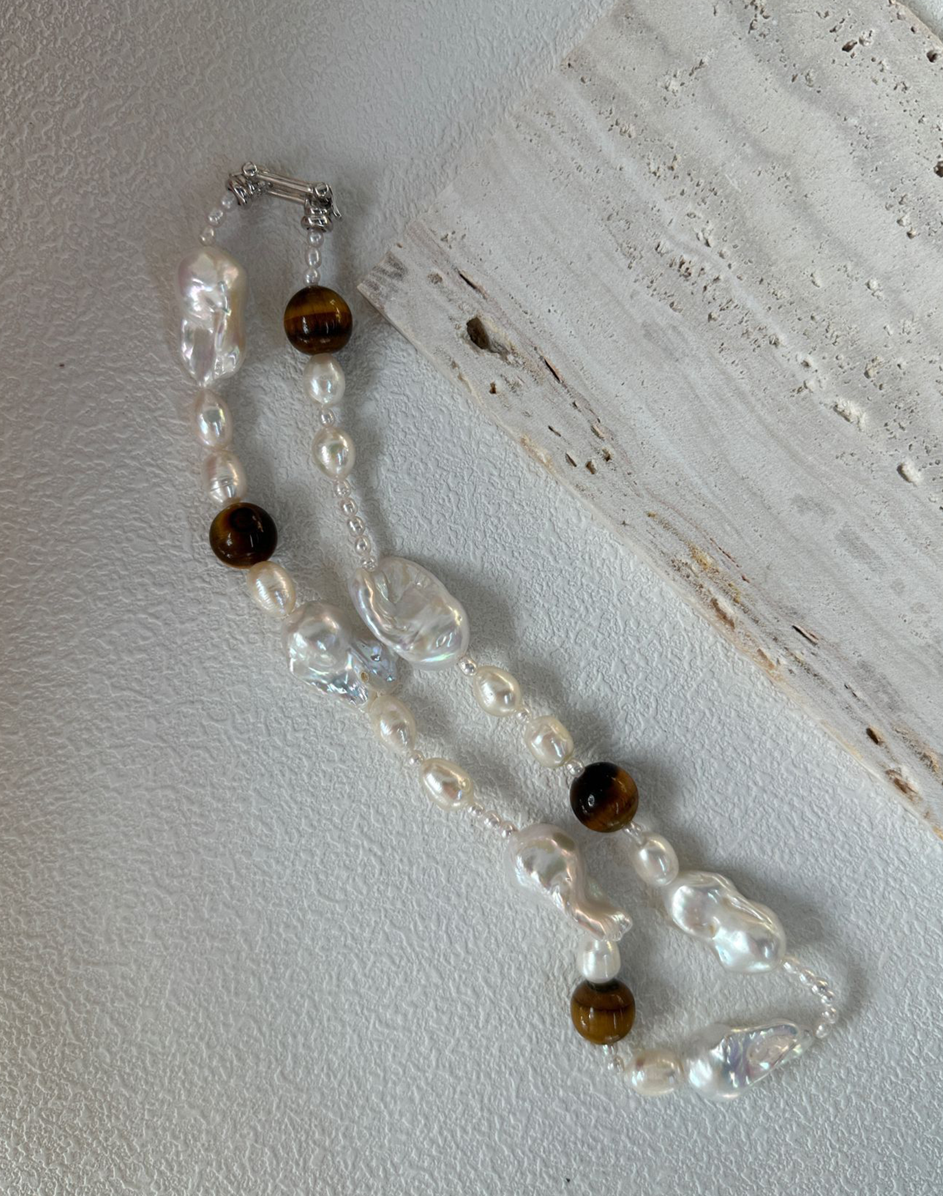 Amber Baroque Necklace