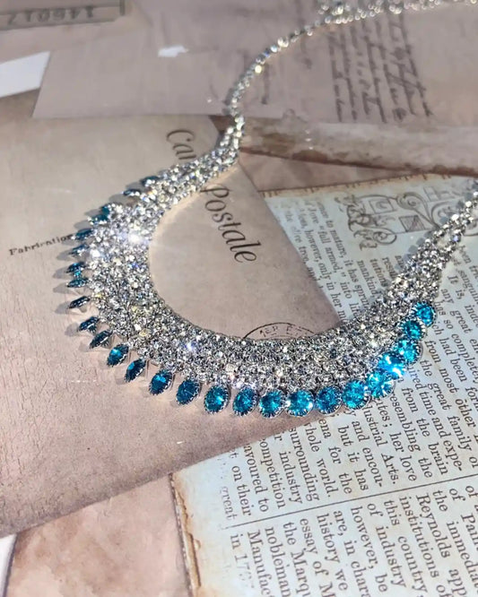 Crystal Cascade Necklace