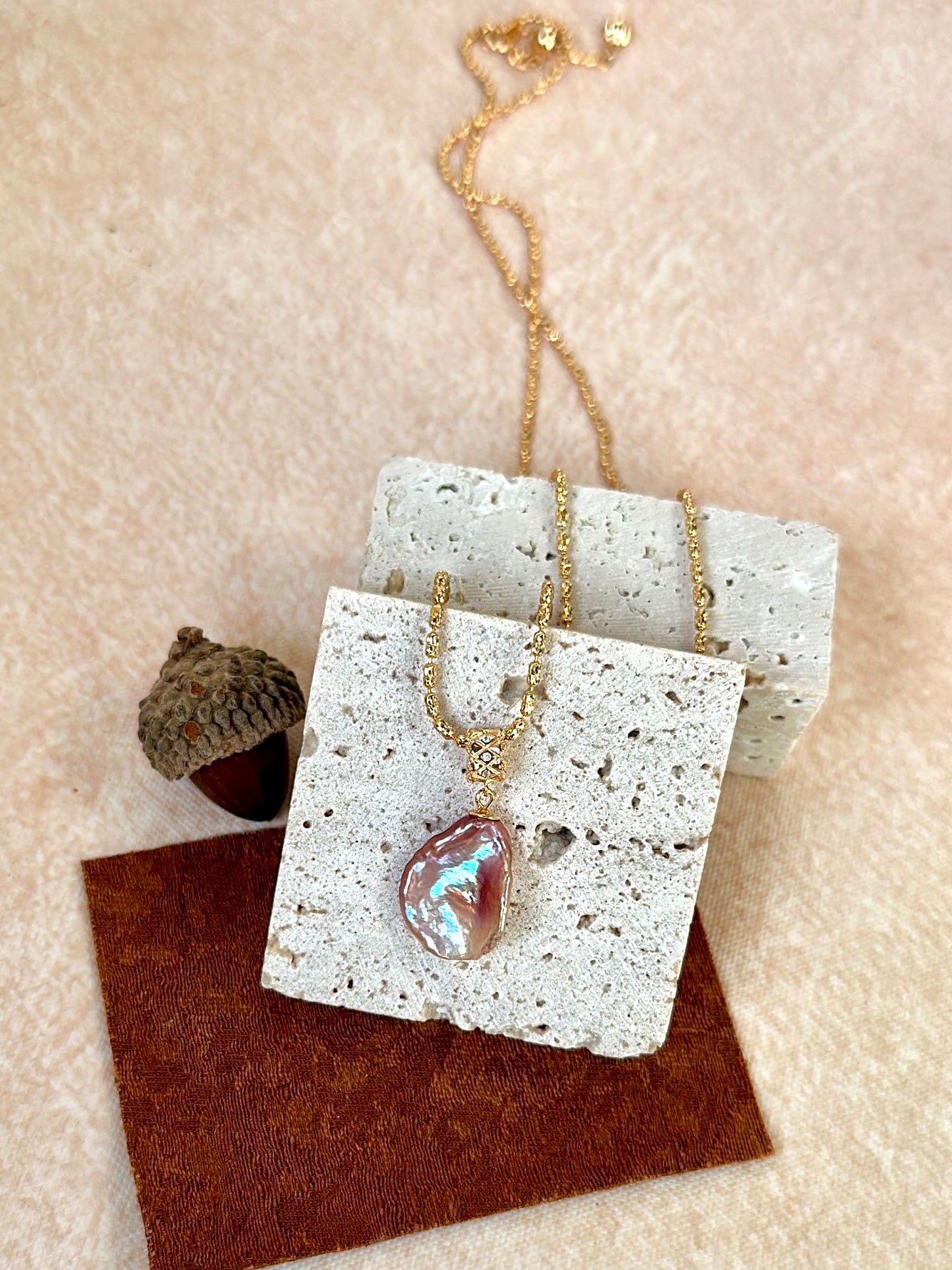 Colorful Brocade Skirt Necklace™