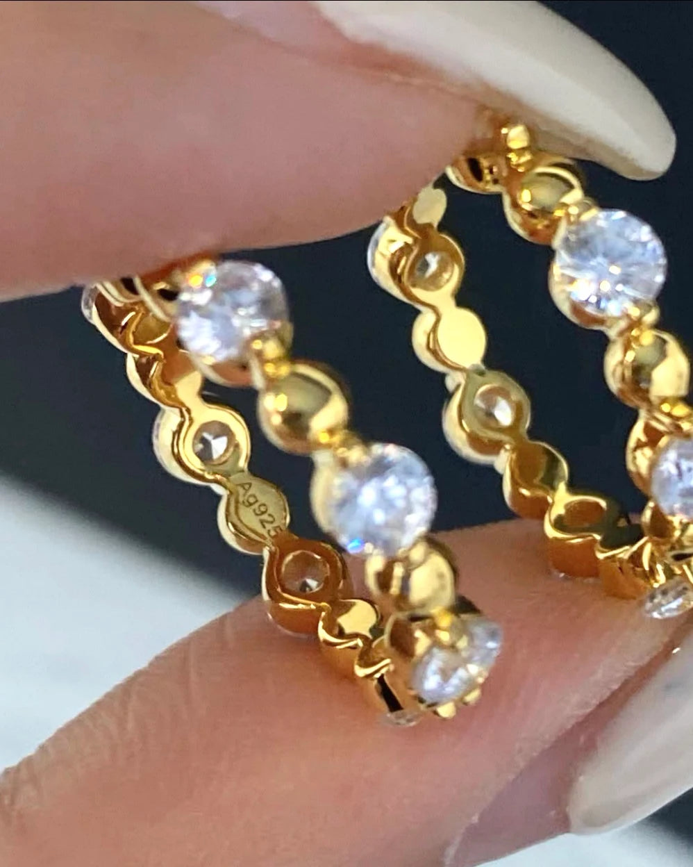 Golden Orbit Ring