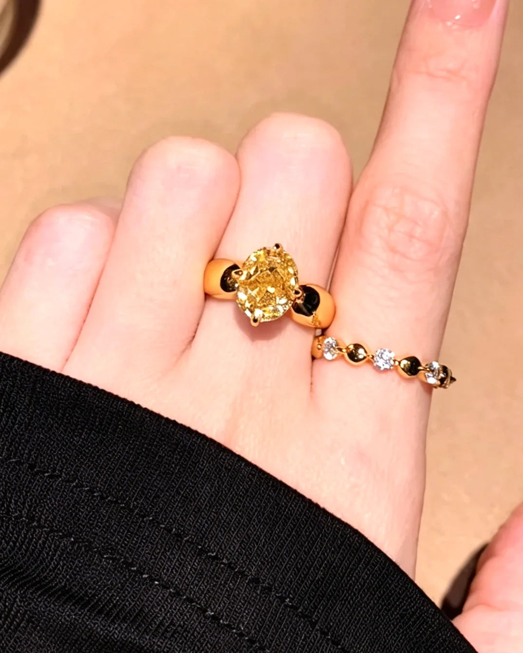 Golden Fortune Ring