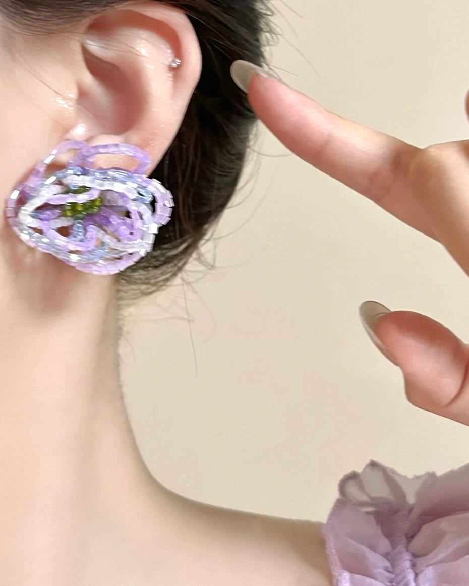 Water Lily Earrings