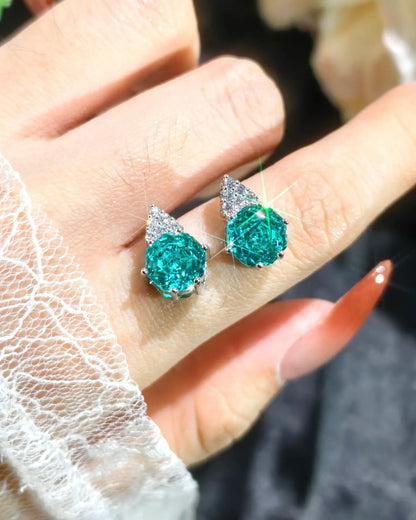 Blue Rose Zircon Set