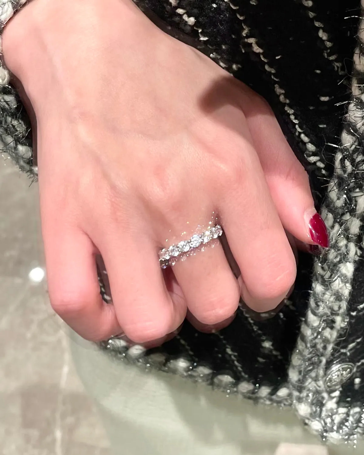 Endless Sparkle Ring