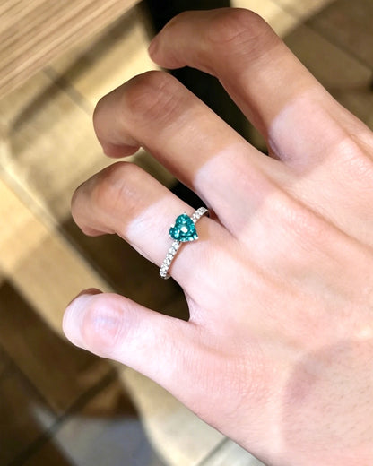 Aurora Heart Ring