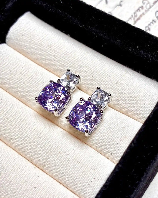 Violet Glow Earrings