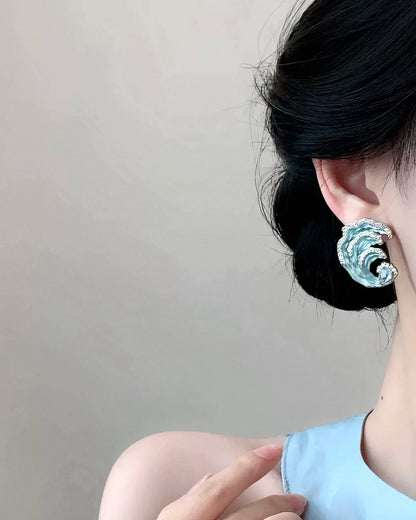 Wave Earrings