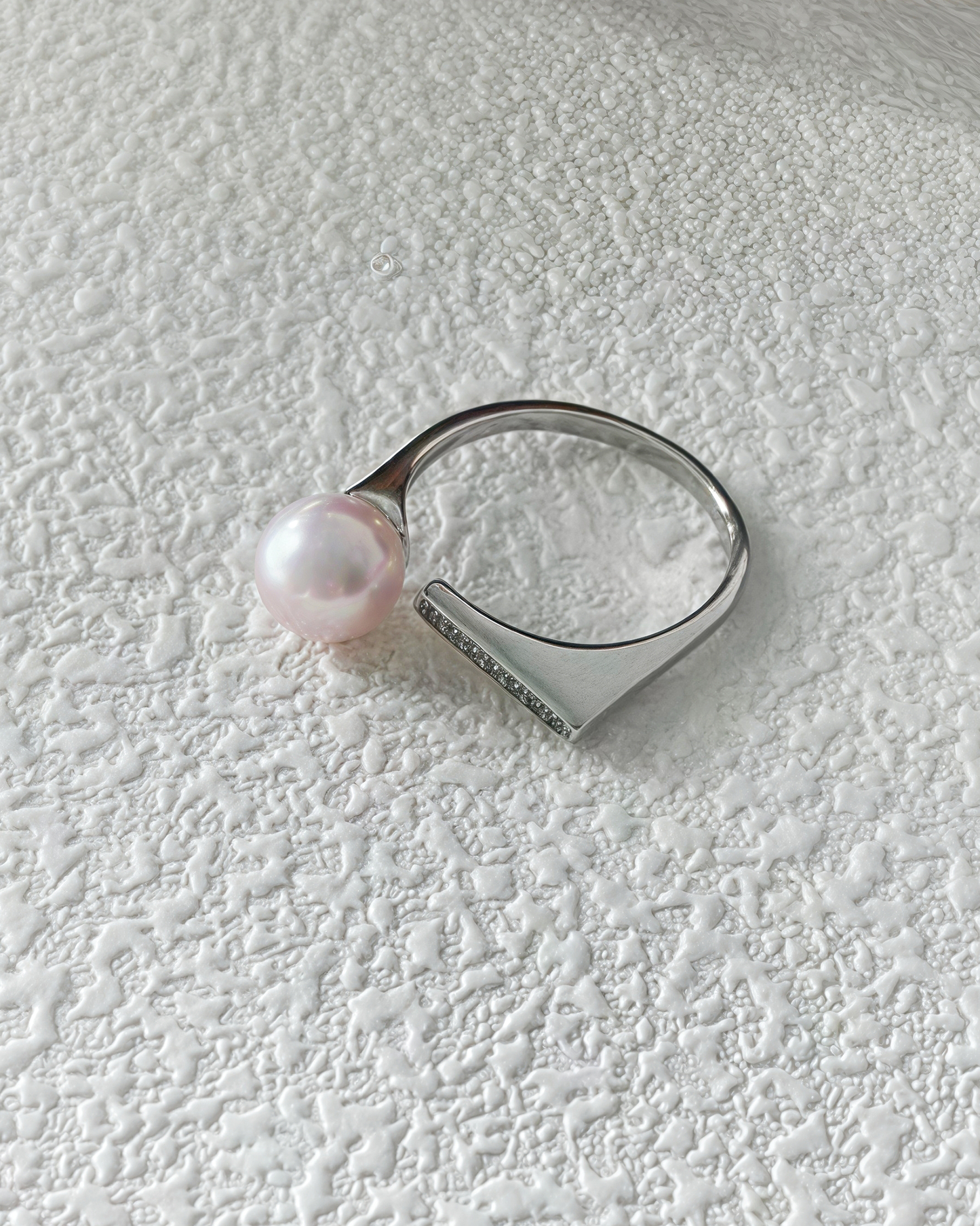 Geometric Square Pearl Ring™