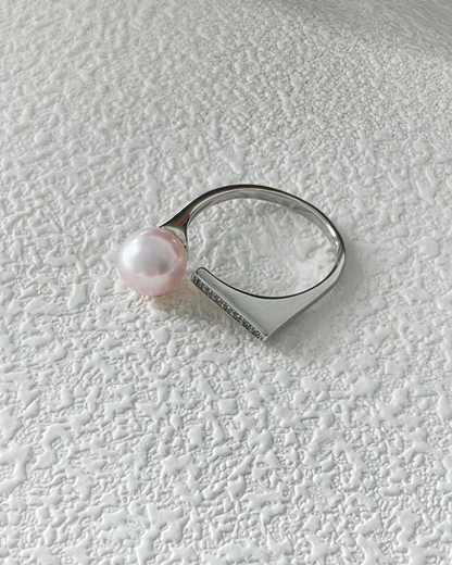 Geometric Square Pearl Ring™