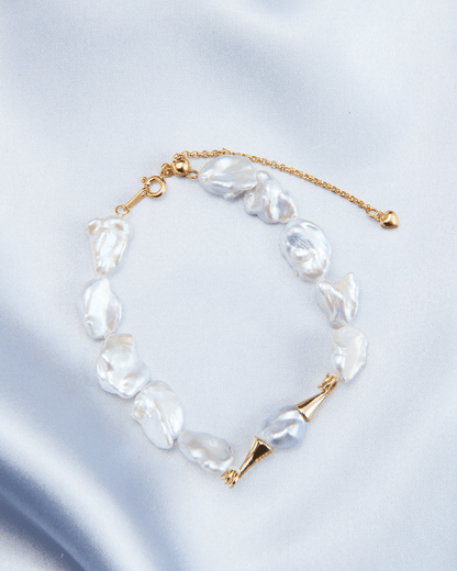 Double-ring Fine Pearl Bracelet™