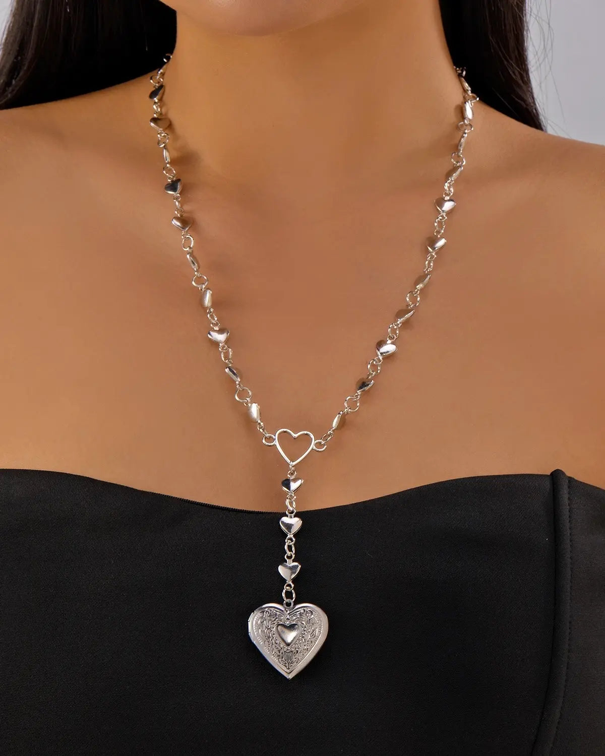 Silver Heart Necklace