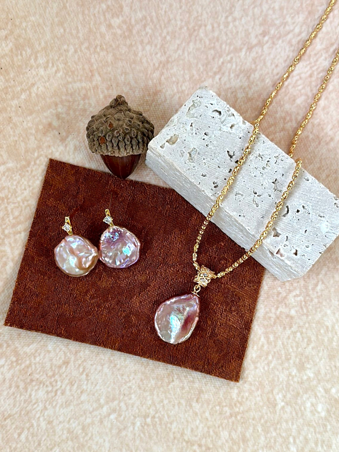 Colorful Brocade Skirt Necklace™