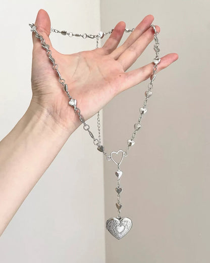 Silver Heart Necklace