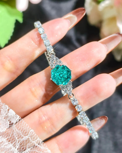 Blue Rose Zircon Set