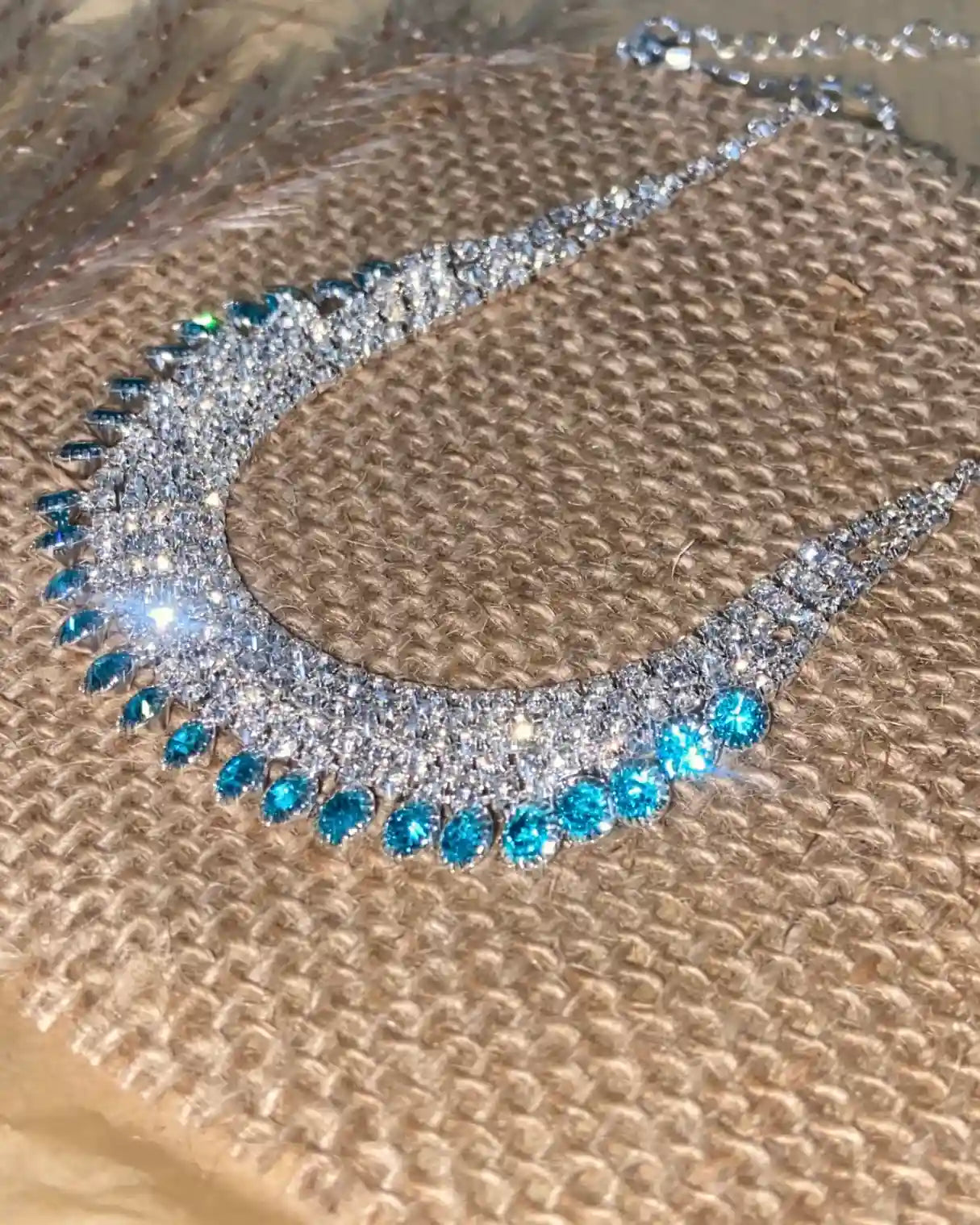 Crystal Cascade Necklace