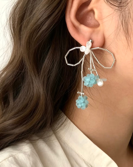 Tassel Bow Earrings