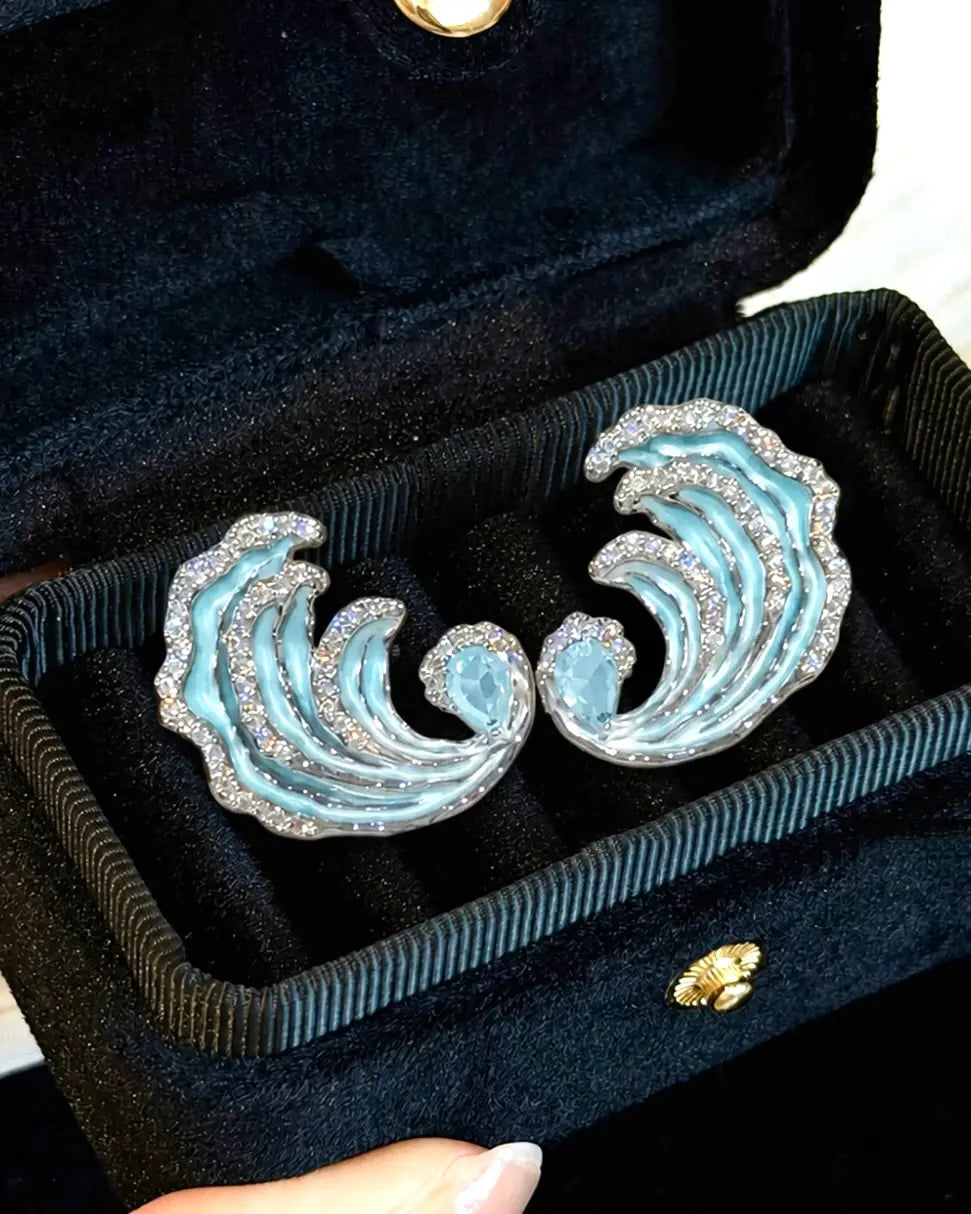 Wave Earrings