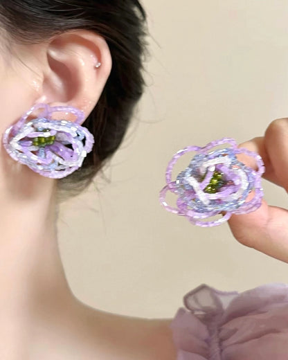 Water Lily Earrings