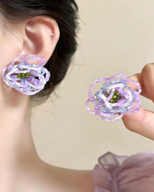 Water Lily Earrings