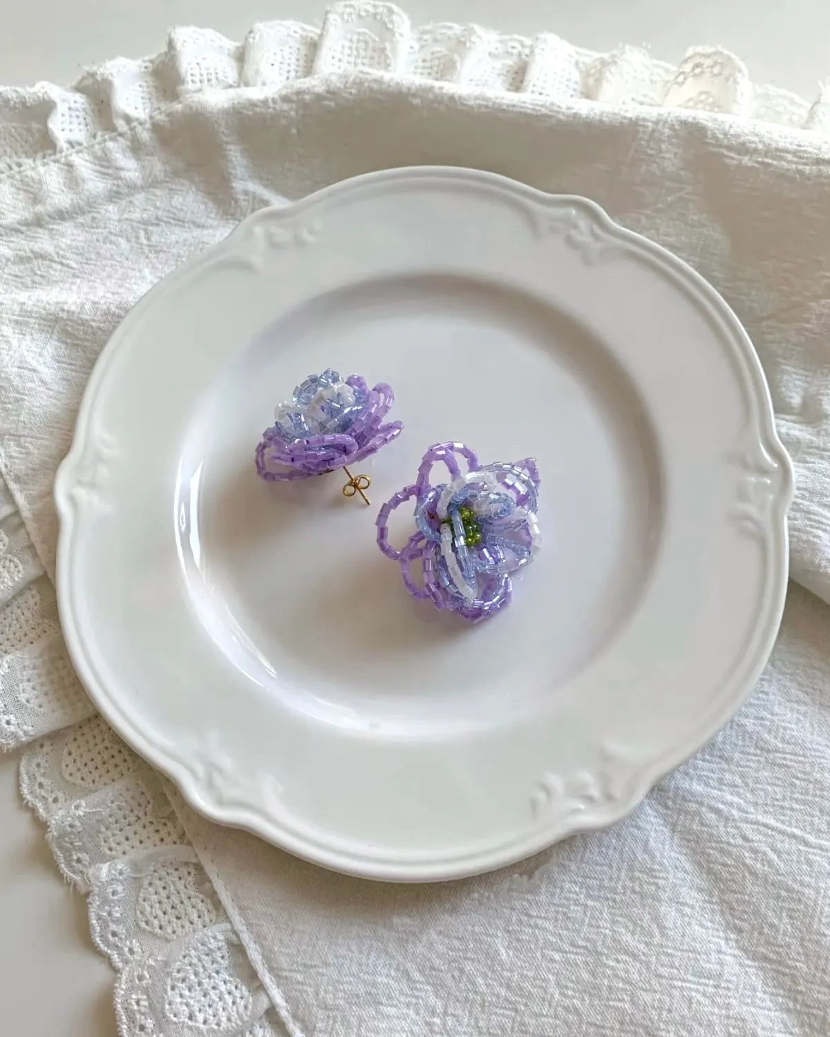 Water Lily Earrings