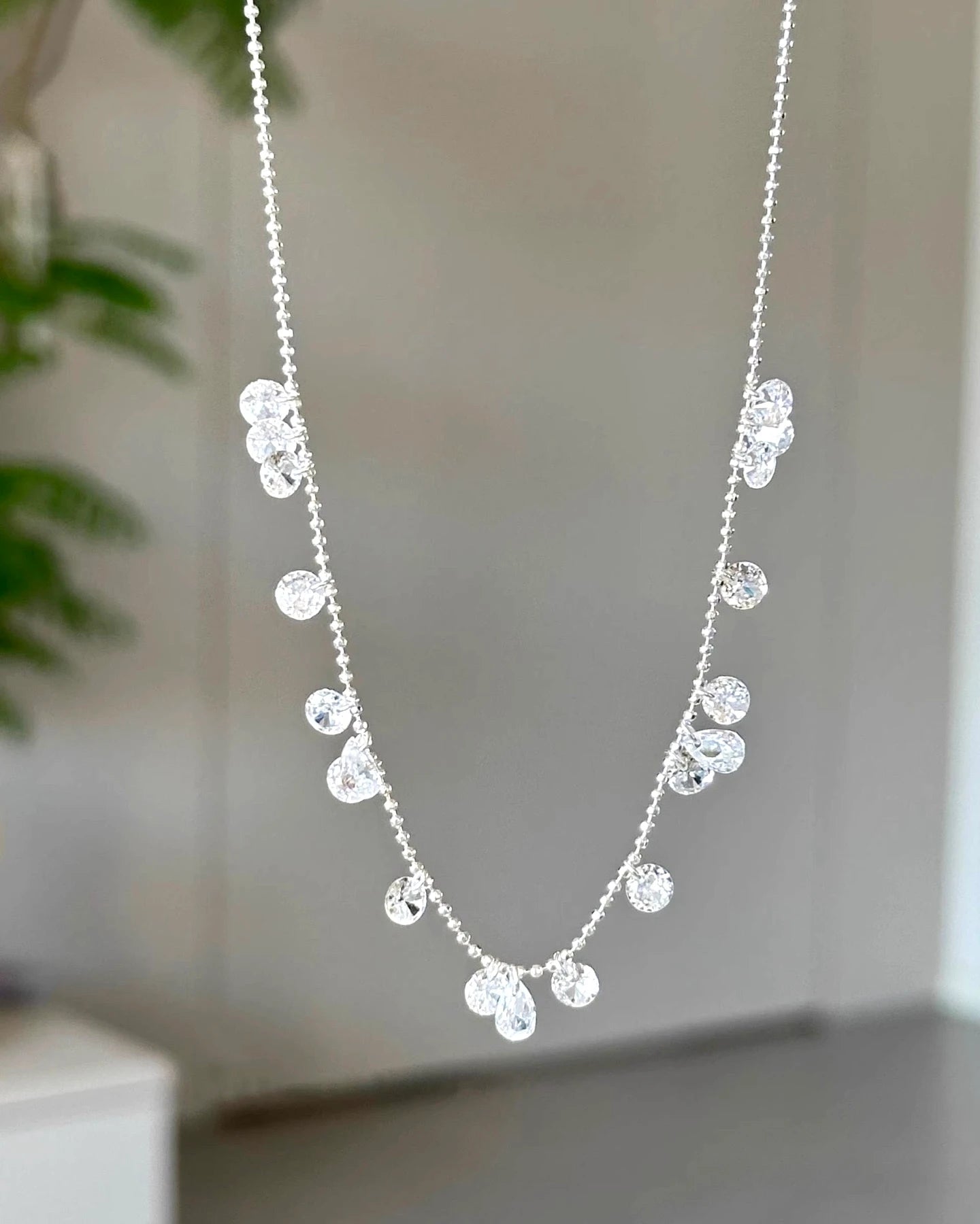 Crystal Dewdrop Necklace