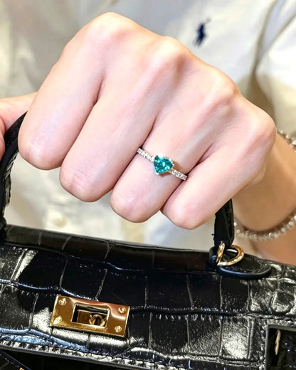 Aurora Heart Ring
