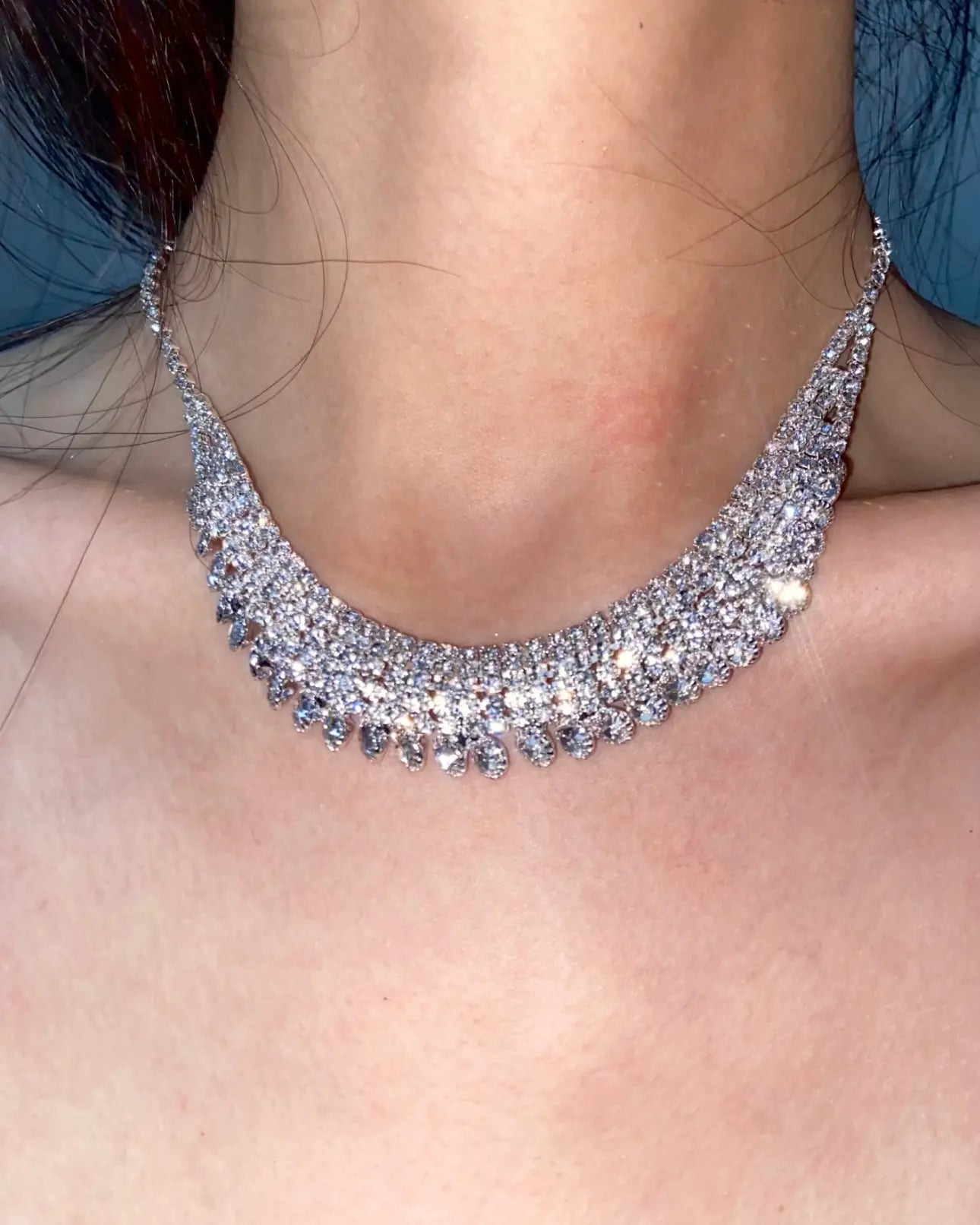 Crystal Cascade Necklace